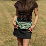 Cotton Hemp Belt Bag - Sage - image 10