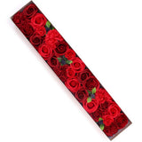 Classic Red Roses Extra-Long Soap Flower Gift Box - image 5