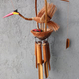 Mother & Chicks Bamboo Wind Chime - image 2