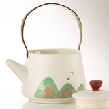 Thousand Miles - Tea Set - Four Cups - Ceremonial Cloth with Bamboo Grip