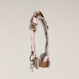 PAW - XS (2-4Kg) Dog Step-in Guardian Harness with Reflective Mesh - Soft Pink - Rose Quartz Charm