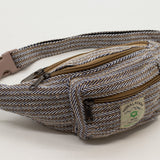 Cotton Hemp Belt Bag - Blue - image 1