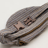 Cotton Hemp Belt Bag - Blue - image 8