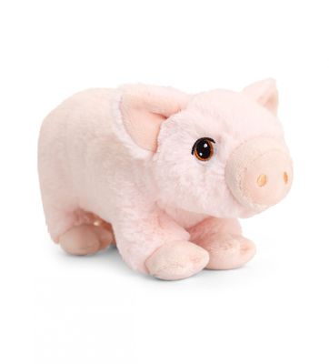 Keeleco Pig Soft Toy 18cm