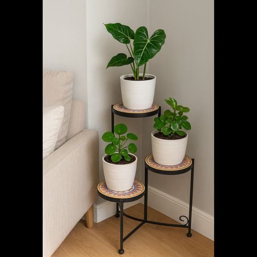Trio Mosaic Plant Stand Set of 3